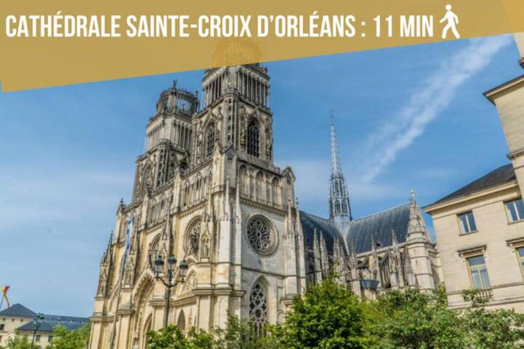 Somptueux Studio Hyper Centre Avec Wifi Daire Orléans Dış mekan fotoğraf